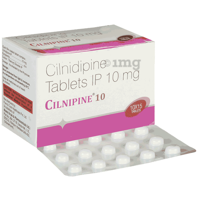 Cilnipine 10 Tablet