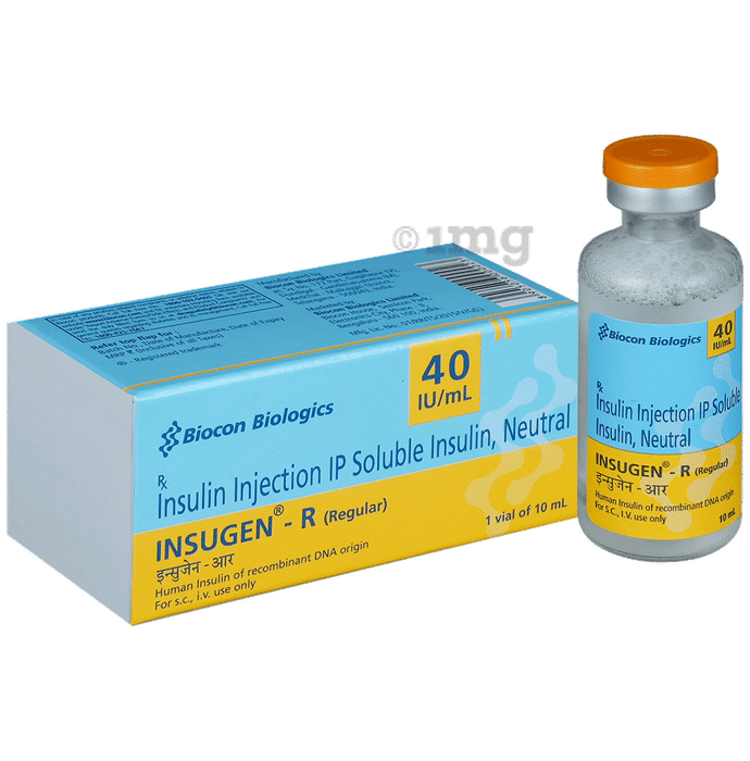 Insugen-R 40IU/ml Solution for Injection