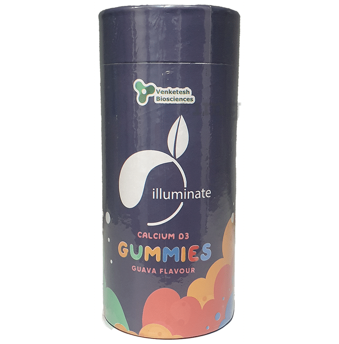 Illuminate Calcium D3 Gummies Guava