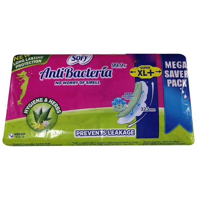 Sofy AntiBacteria 99.9% Sanitary Pads Ultra Slim | Size