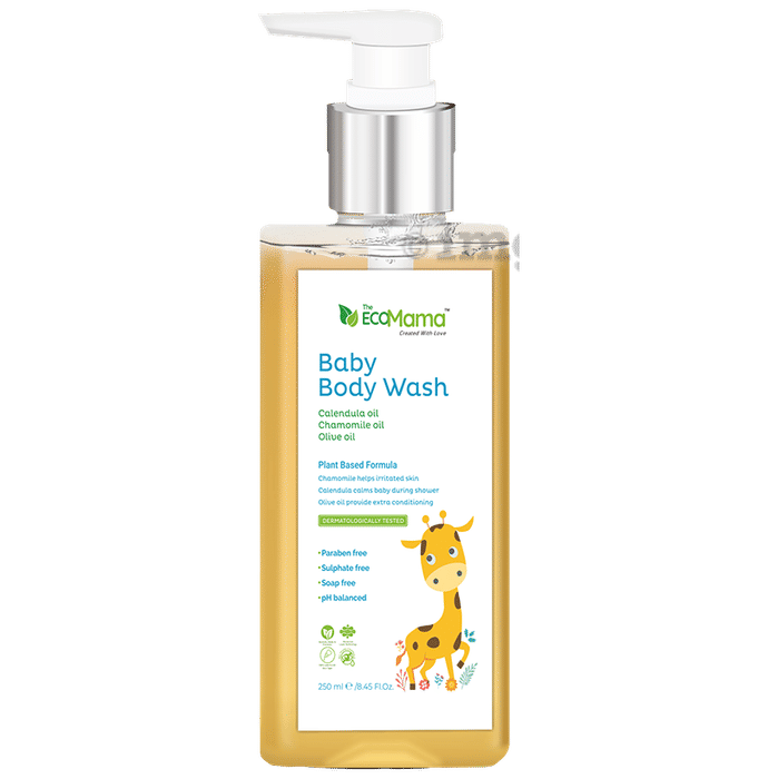 The Eco Mama Baby Body Wash Buy pump bottle of 250.0 ml Body Wash at