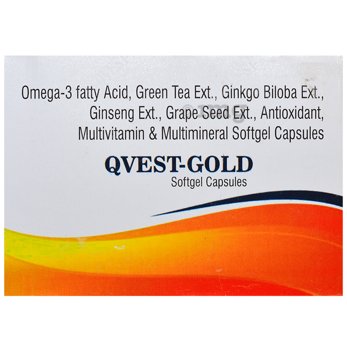 Qvest-Gold Softgel Capsule