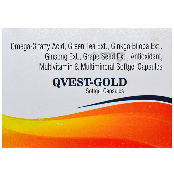 Qvest-Gold Softgel Capsule