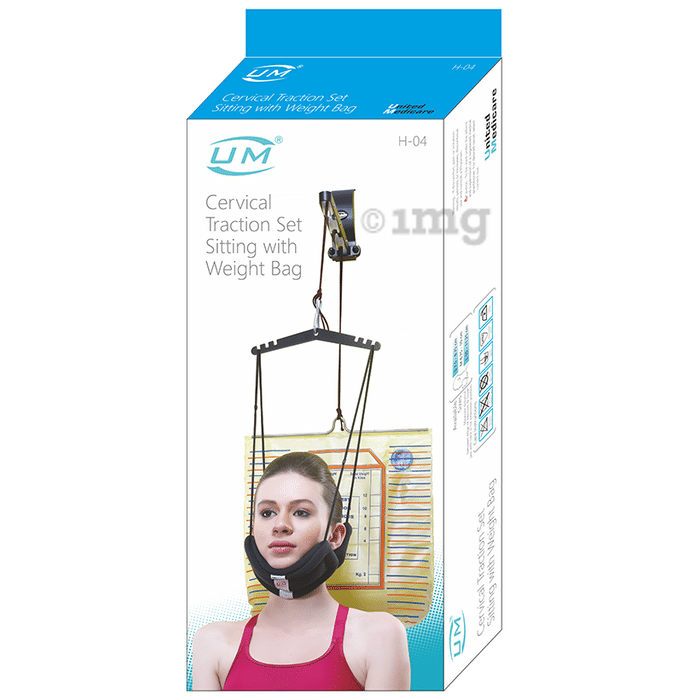 United Medicare Cervical Traction Set  Sitting with Weight Bag Universal