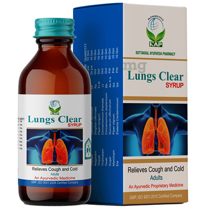 Kottakkal Ayurveda Pharmacy Lungs Clear Syrup