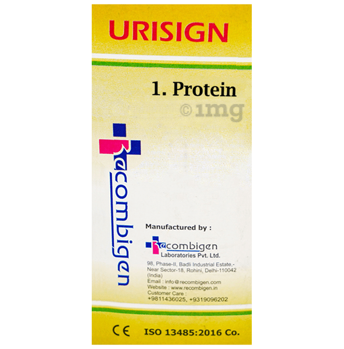 Recombigen Urisign 1 Parameter Reagent Strips for Protein Analysis