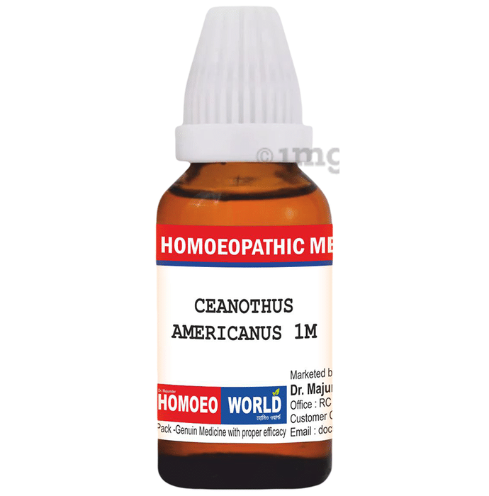 Dr. Majumder Homeo World Ceanothus Americanus Dilution (30ml Each) 1M