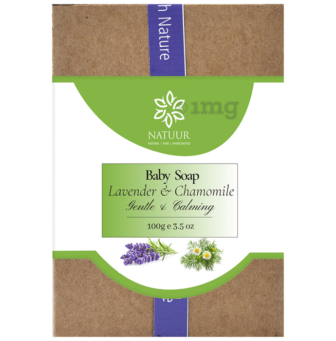 Natuur Chamomile & Lavender Baby Soap Buy box of 100.0 gm Soap at best