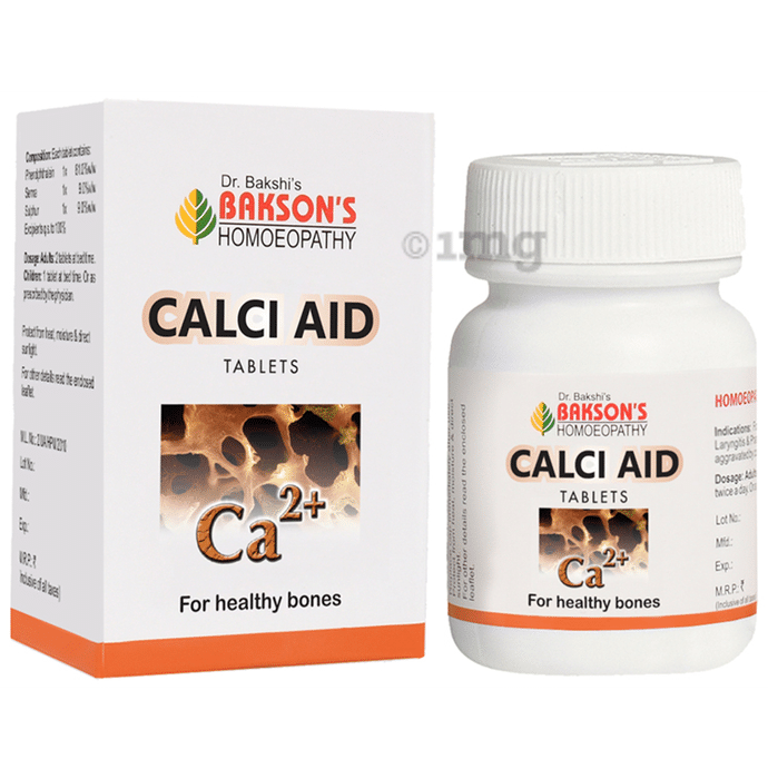 Bakson's Homeopathy Calci Aid Tablet