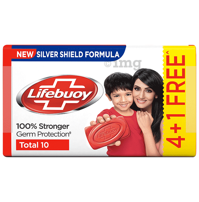 Lifebuoy 100% Stronger Germ Protection Total 10 Soap