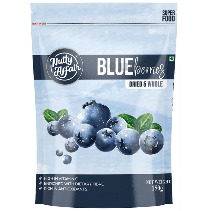 Nutty Affair Blueberries Dried & Whole