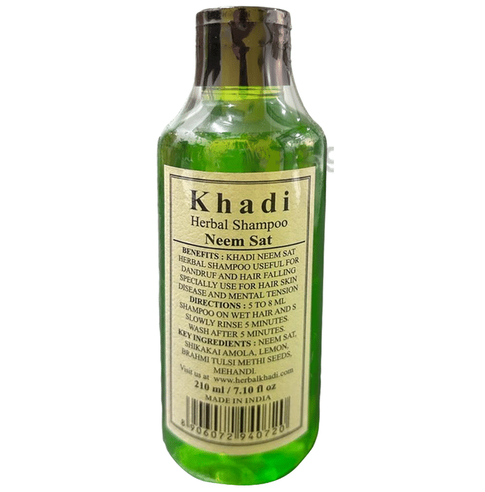 Khadi Herbal Neem Sat Shampoo