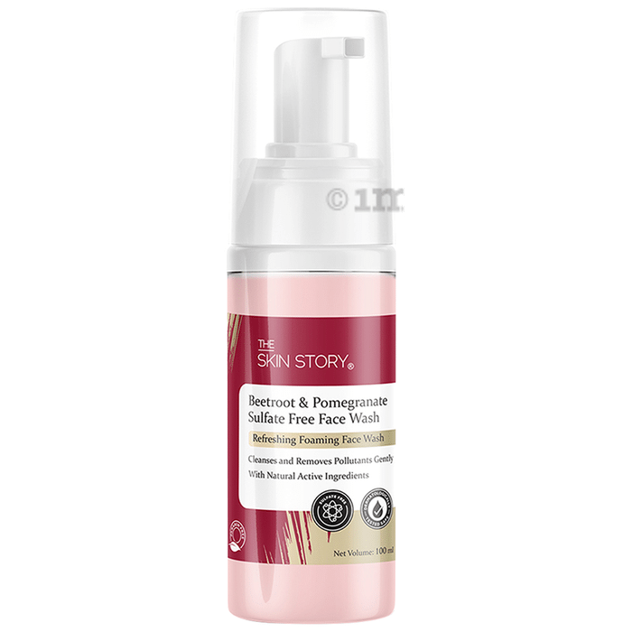 The Skin Story Face Wash Beetroot & Pomegranate Sulphate Free