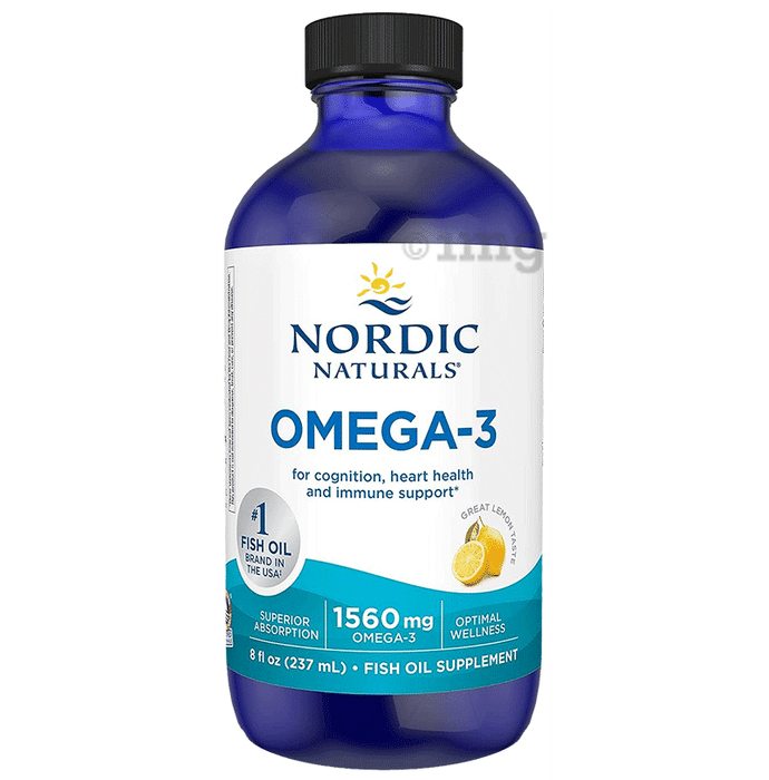 Nordic Naturals Omega 3 1560mg Dietary Supplement for Cognition, Heart Health and Immune Support