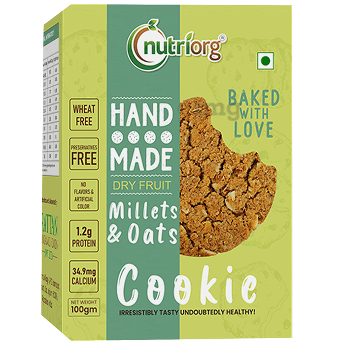 Nutriorg Dry fruit Oats & Millets Cookie