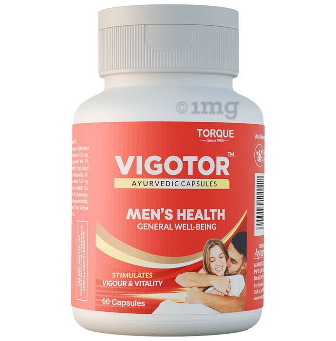 Torque Vigotor Men's Health General Well Being Capsule Buy bottle of