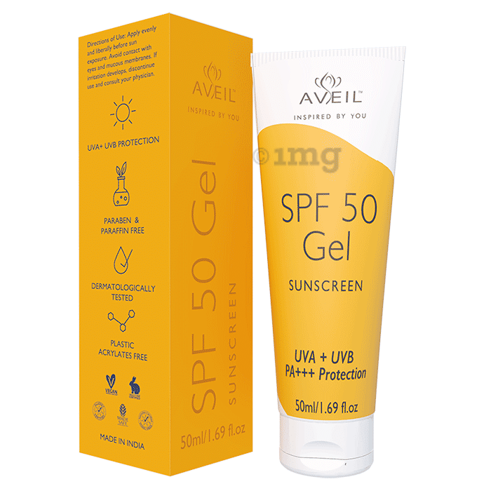 Aveil SPF 50 Gel Sunscreen
