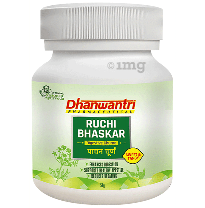Dhanwantri Pharmaceutical Ruchi Bhaskar Digestive Churna Powder