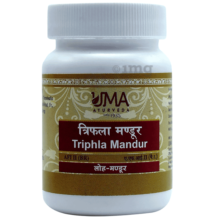 Uma Ayurveda Triphala Mandur Tablet