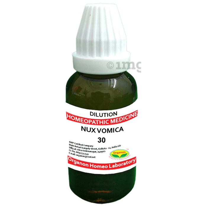 Organon Nux Vomica Dilution 30