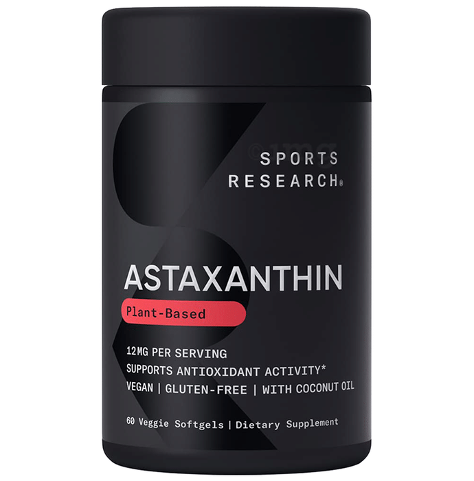 Sports Research Astaxanthin Veggie Softgels