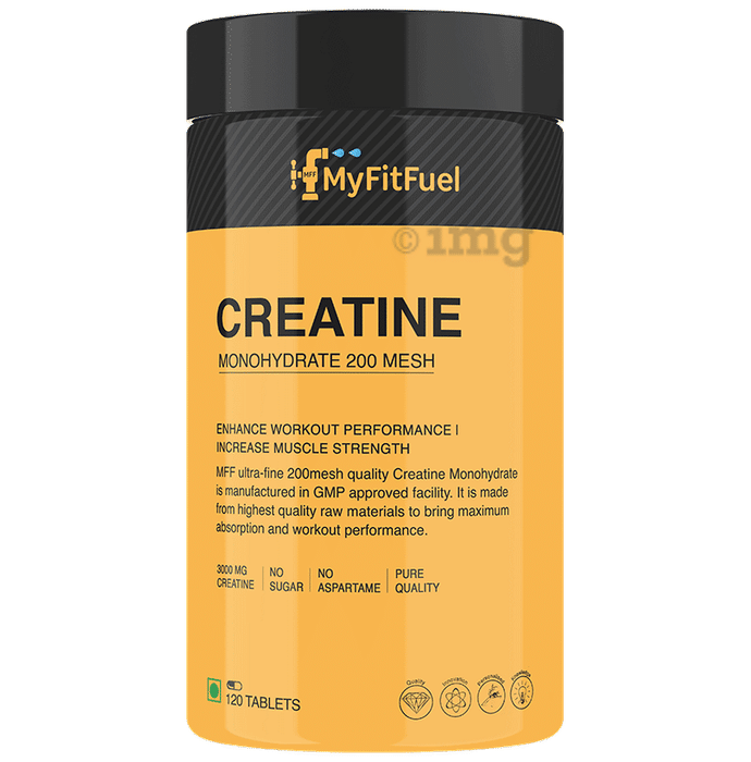 MyFitFuel Creatine Monohydrate 200 Mesh 3000mg Tablet