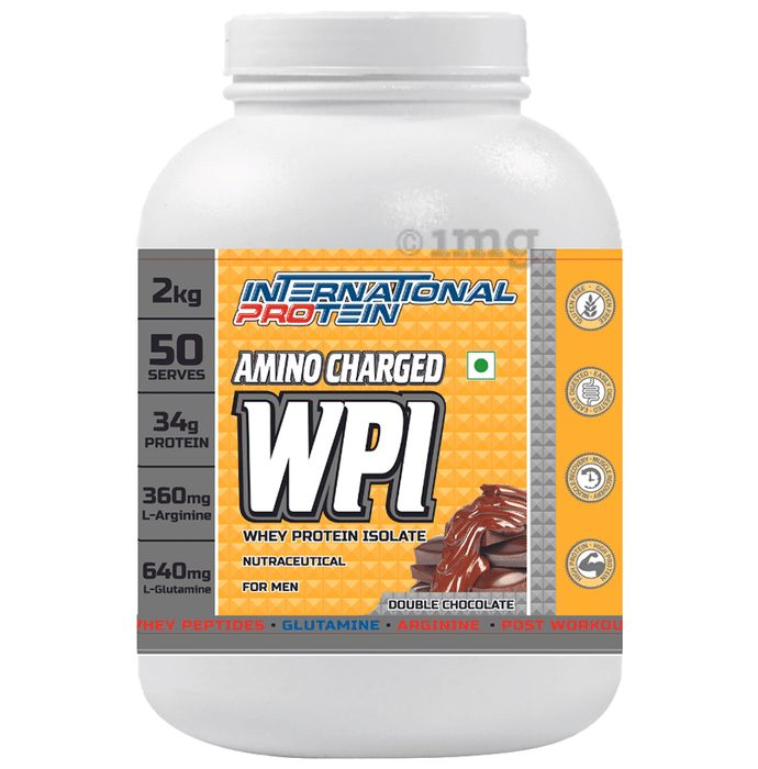International Protein Amino Charged WPI Powder Double Chocolate
