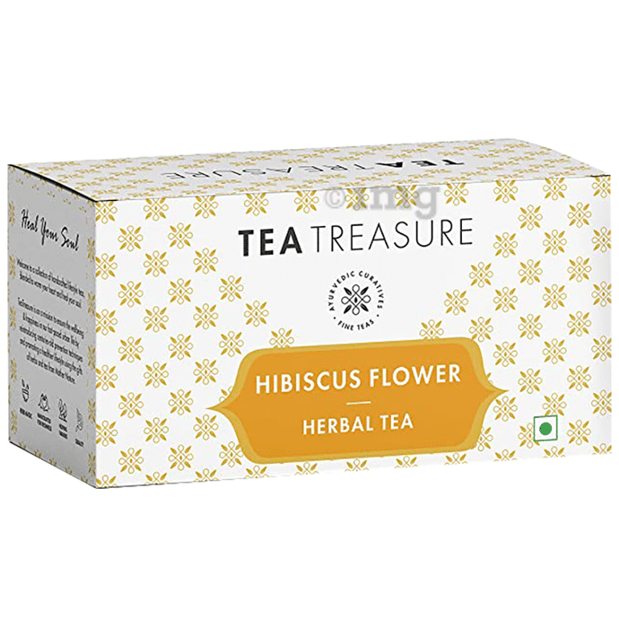 Tea Treasure Hibiscus Flower Herbal Tea Bag (2gm Each)