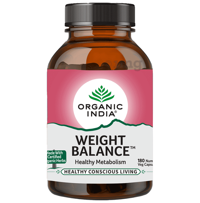 Organic India Weight Balance Veg Capsule