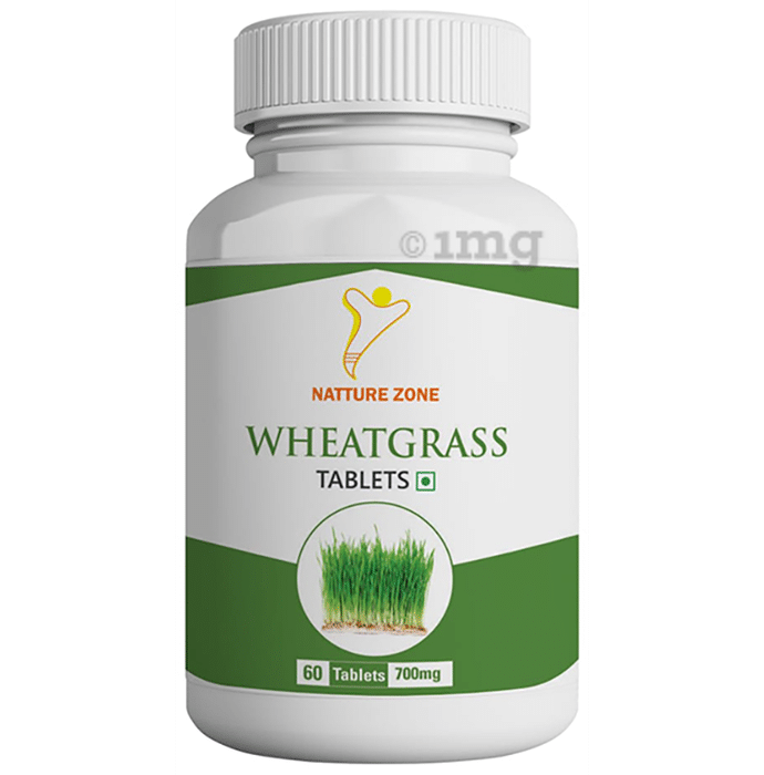 Natture Zone Wheatgrass 700mg Tablet