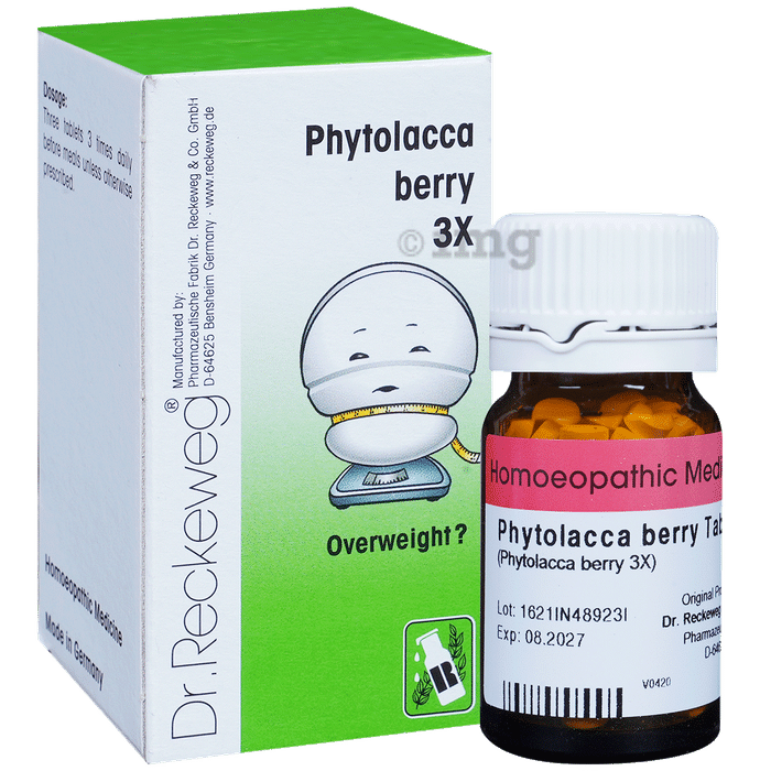 Dr. Reckeweg Phytolacca Berry Trituration Tablet 3X