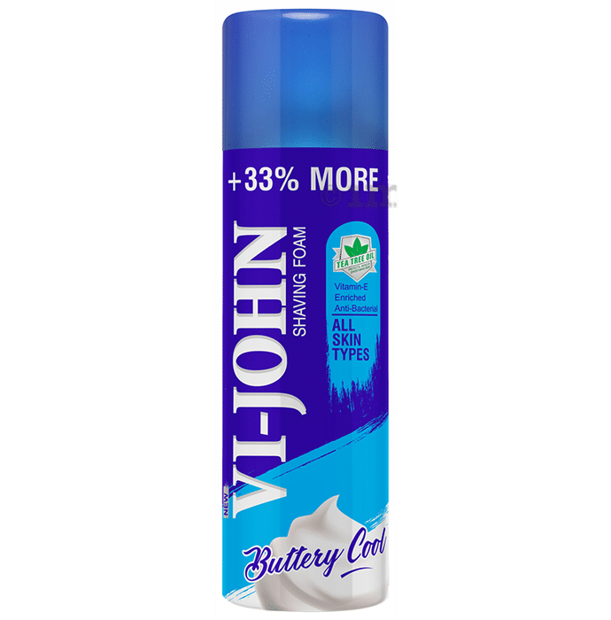Vi-John Buttery Cool Shaving Foam All Skin Types