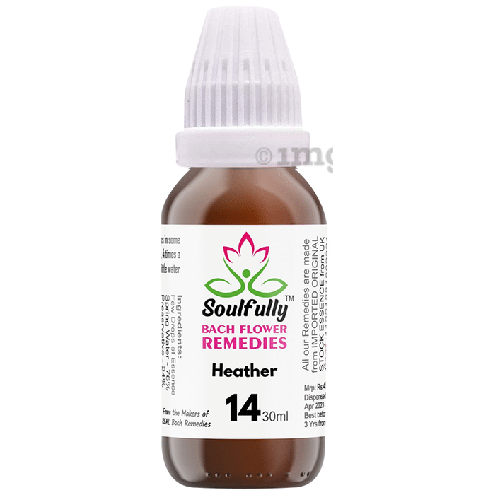 Soulfully Heather Bach Flower Remedies Drops