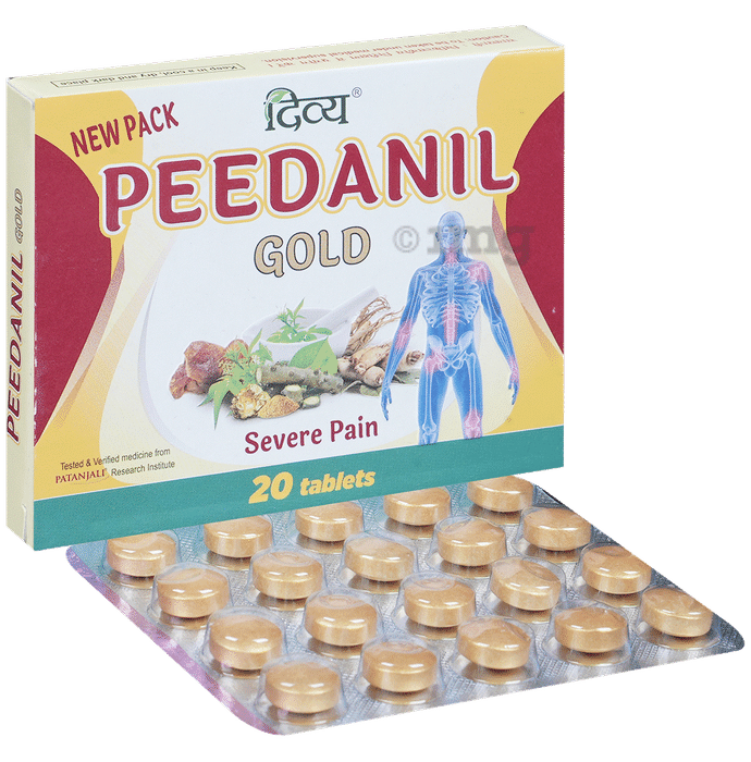 Patanjali Divya Peedanil Gold Tablet for Pain Relief