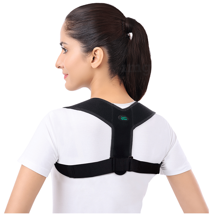 Tynor Posture Corrector Sleek Black Universal