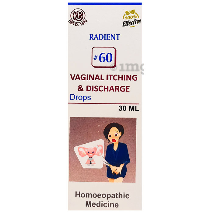 Radient #60 Vaginal Itching & Discharge Drops