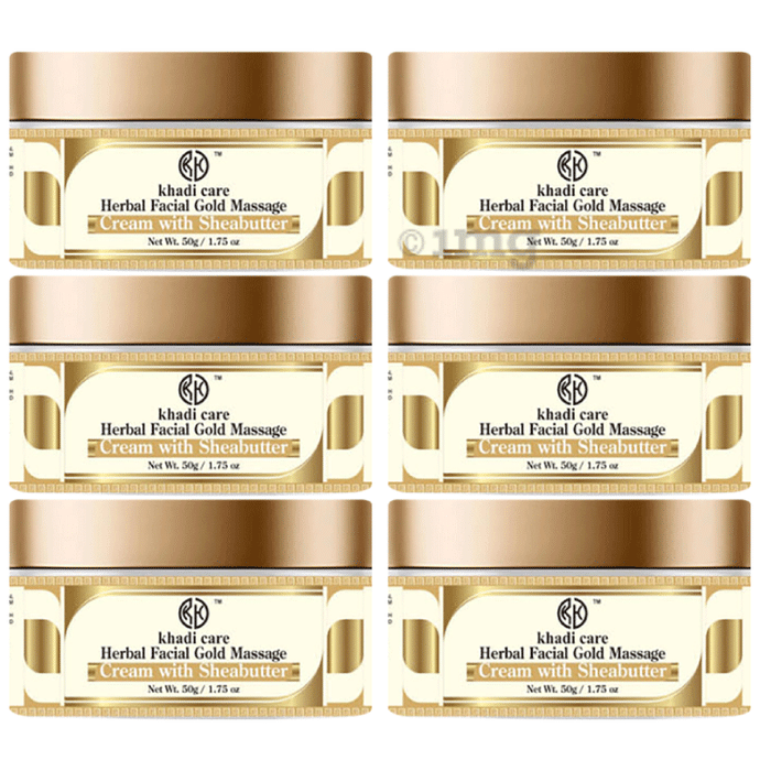 Khadi Care Herbal Milk & Saffron Hand Cream With Sheabutter (50gm Each)