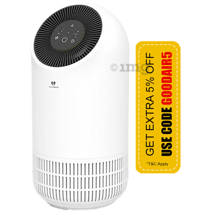 Hullaards Fillo Air Purifier with 3 in 1 filter and WiFi Connectivity White
