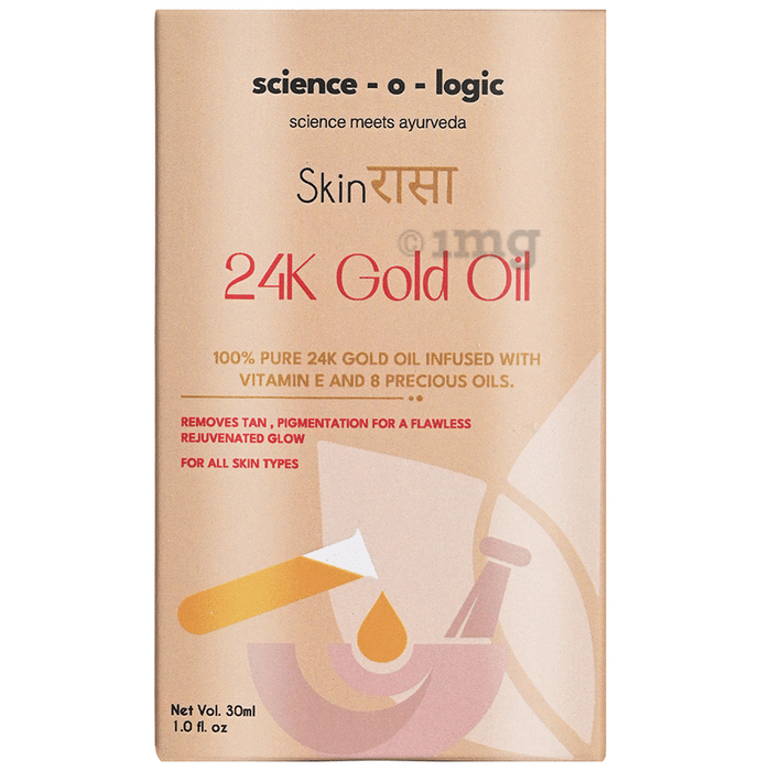 Science-O-Logic Skin Rasa 24K Gold Oil