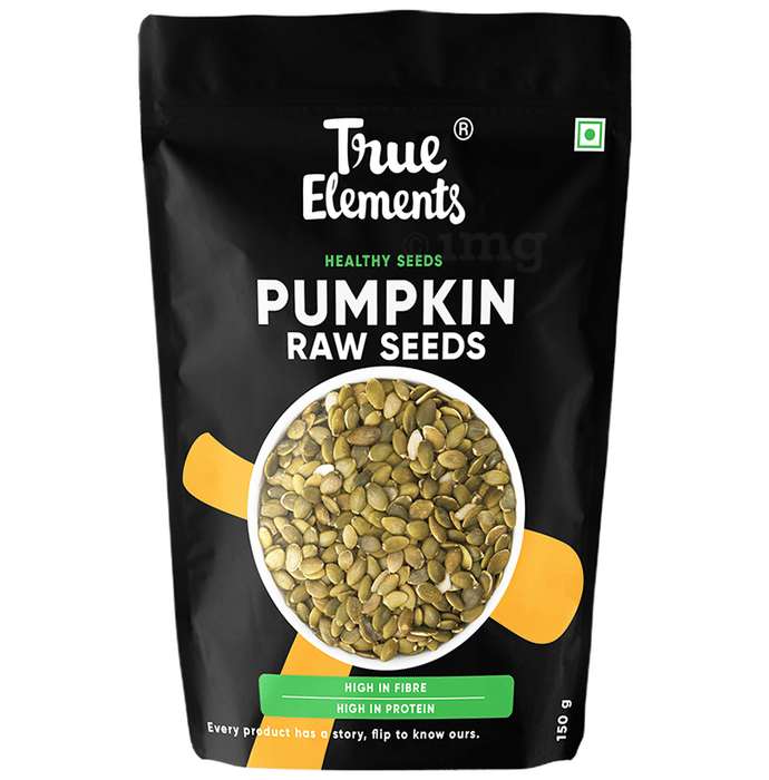 True Elements Pumpkin with High Protein & Fibre | Seeds Raw