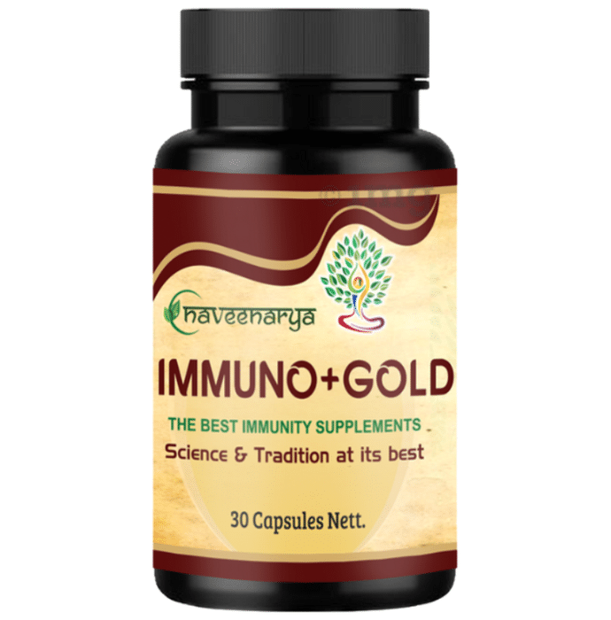 Naveenarya Immuno+Gold Immunity Booster Capsule