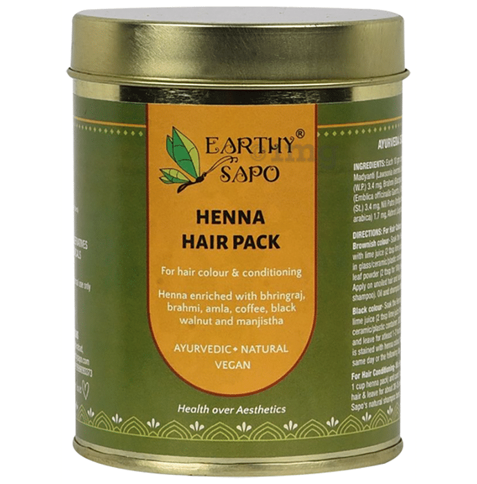 Earthy Sapo Henna Hair Pack
