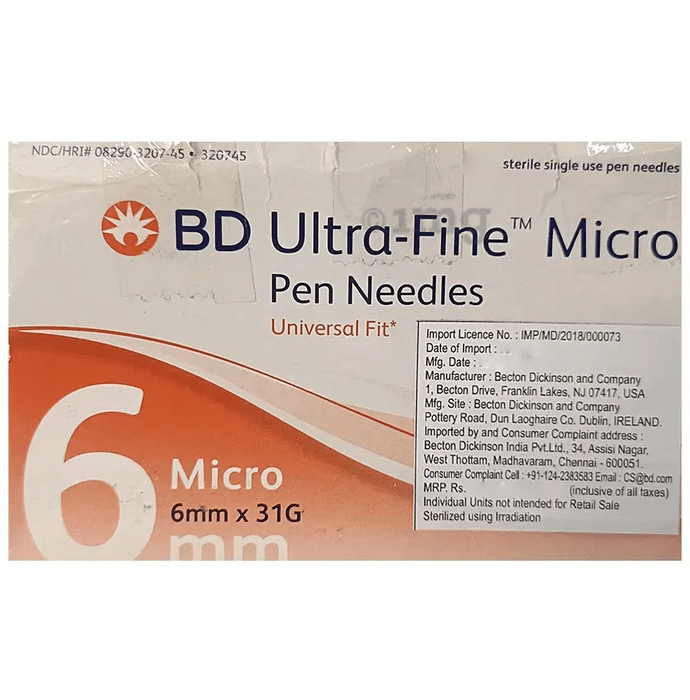 BD Ultra Fine Micro Pen Needle