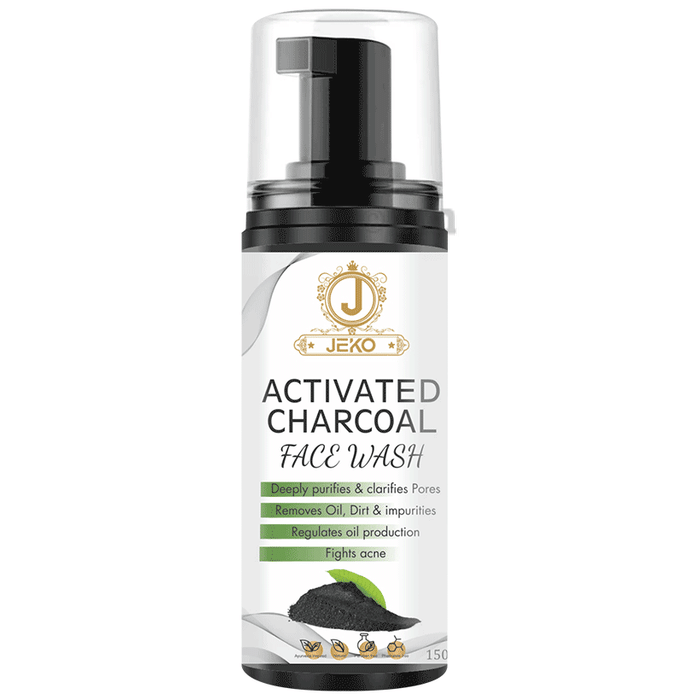 Jeko Activated Charcoal Face Wash
