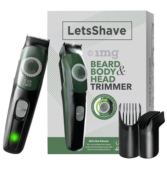 LetsShave Beard Body Head Trimmer for Men