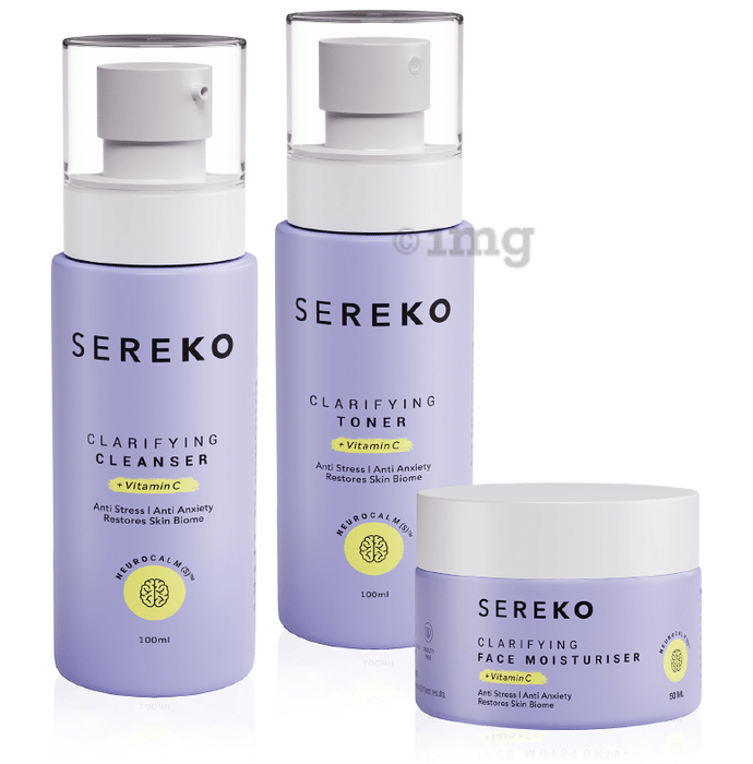 Sereko Clarifying Classics Kit for Breakout, Blemishes and Hydration