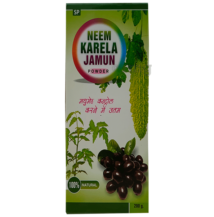 S.P Pharmaceuticals Neem Karela Jamun Powder (200gm Each)