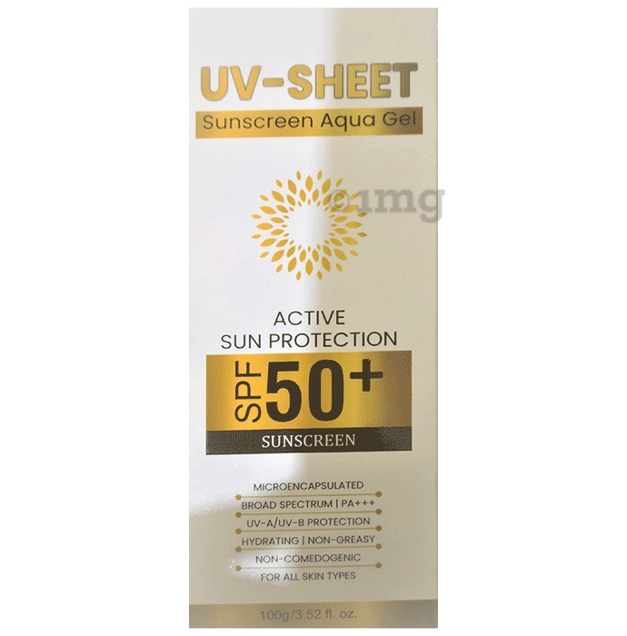 UV-Sheet Sunscreen Aqua Gel SPF 50+