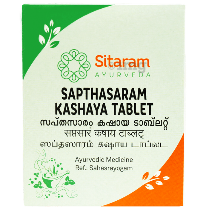 Sitaram Ayurveda Sapthasaram Kashaya Tablet