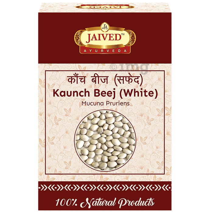 Jaived Ayurveda Kaunch Beej (White) | Enhances Physical Endurance & Boosts Energy Levels